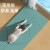 艾美仕瑜伽垫子女生专用减震隔音防震防滑地垫家用加厚加长运动瑜珈健身 海底蓝185*80cm 6mm(厚度)