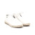 快乐玛丽J&M 女鞋秋季新款 休闲鞋浅口系带时装裸靴女 907W 白色 35