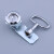 晶飞定制 MS705不锈钢三角锁  工业机柜不锈钢/四角锁 /三角锁/一字锁配电柜门锁 一字锁+钥匙