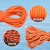 百舟 BZ070水域救生绳反光绳高强度丙纶粗16毫米长20米计价单位条橙色