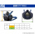 SHIGEMATSU日本重松制作所TW02S 防毒面具 防尘口罩 工业防粉尘电焊煤矿装修喷漆防农药化工消毒用 02S主体+T/OV防有机气体2对+R2活性碳4片