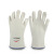 钢铁冶金电焊实验室烤箱防烫防护手套NFFF35-33手套隔热手套 白色耐高温300