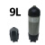 碳纤维气瓶保护套3L高压气罐防撞9L皮碗橡胶潜水6.8L气瓶套保护壳 6.8L全包保护套（颈+底+中）