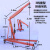 重巡(3吨重型折叠吊机)汽车发动机吊架引擎液压小吊机移动起重机折叠小型吊车剪板YR