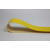 承琉PVC光面环形输送带小型爬坡流水线传送带扣接裙边玉米装车皮带 黄色