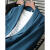 健卡丹2023秋季新款时尚韩版简约通勤气质青果领醋酸垂顺西装外套潮时尚 黑色 S 80-105斤