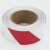 冰禹 高反光贴纸 警示反光膜施工物业反光胶带警戒线条5cm*25m(5卷)红白斜纹 BYyn-613