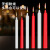 创悟邦 蜡烛 停电应急照明长杆蜡烛 FB1625 红色 特粗款1.8*20cm 10支