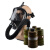 邦固MF14型防毒面具+0.5米管+P-B-3（1号罐）自吸过滤式全面罩 防无机气体及蒸汽