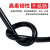 金龙羽 电线电缆国标铜芯屏蔽线RVVP2*1.0平方电梯随行电缆100米/卷 黑色