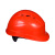 代尔塔/DELTAPLUS102012防撞头盔男女安全帽建筑工地工程通风透气防砸赠下颚带企业专享红色1顶