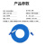 创优捷 光纤跳线 铠装 单纤 LC/UPC-LC/UPC-单模-G.652D-3mm-3000M-LSZH-蓝色