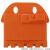 丢石头 micro:bit 硅胶保护套 Micro:bit 主板外壳 海豹款 橙色 micro:bit硅胶保护套