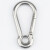 玛仕福 304不锈钢弹簧扣 登山扣连接钩链条扣绳 M5(带圈型)