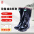 安全牌（AN QUAN PAI）高筒雨靴 耐油耐酸碱 防水防滑  工地雨鞋 钓鱼水鞋ZH001 42码