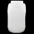 冰禹 方形水桶 加厚塑料手提带盖 白色50L bf-95