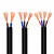起帆 YZ3*2.5+1*1.5平方 橡套 软电缆 铜芯 耐油 耐磨橡套电源线 100米 黑色
