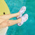 斯凯奇（Skechers）女鞋2024夏季新款沙滩鞋洞洞鞋休闲清凉舒适一体塑膜鞋凉鞋女 LAV 35