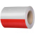 定制 竖条纹警示贴 地施警示胶带 箱 红白 宽17C0米卷 10卷箱