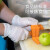 安美尚（ams）一次性乳胶手套 小码1000只/箱 橡胶检查厨房实验室工作防护 A5301