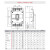 德力西 额定电流63A极数3P 空气开关CDM3塑壳断路器电闸空开定制