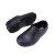 紫羲ZXFH.NET防滑厨师鞋男女防滑耐油防水工作鞋夏季透气工厂工作鞋 黑色 36码