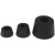 倘沭湾ZX7-200 250 400电焊机脚黑色圆形塑料底座垫二保焊圆形机箱配件 中号塑料脚垫