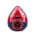 定制T01C电焊打磨防粉尘异味防毒面具喷漆甲醛面罩 瞩目正红+T2防尘滤盒