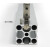 德仕登国标欧标20/30/40/45内置角槽直角连接件铝合金隐藏支架连接 2020国标含顶丝