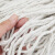安达通 蓝白线排拖 木杆老式大号棉线平板拖把工厂用棉纱普通拖把 木柄白线款40厘米