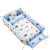 亨赞床中床婴儿0-3岁防吐奶便携宝宝床可折叠新生儿睡床可移动仿生bb 动物世界 100*60*20cm-无被子款