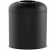 时尚大号无盖垃圾桶 商用洗手间 奶茶店擦手纸桶直投圆形黑色创意 GPX-110UX大号黑色