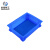 米奇特工（Agents mickey）加厚塑料周转箱 零件盒元件盒 收纳箱物料盒收纳盒 蓝色300*200*87