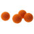 蜗壳管道凝汽器清洗海绵胶球金刚砂胶球橡胶剥皮海绵球26mm（100个）YY-6786