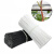 海斯迪克 扎丝 塑料PVC铁丝扎线 Φ0.55mm 黑扁20cm(1000条)  H-124