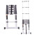 储力铝合金单面一字伸缩梯折叠升降楼梯便携竹节户外梯子3.2米单面竹节梯