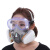 泓工达6200防毒面具口罩喷漆专用化工气体工业粉尘打磨煤矿活性炭面罩 6200主体不含配件1只