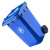 塑料分类回收垃圾桶材质 PE聚乙烯；颜色 蓝色；容量 240L；类型 带轮带盖	个