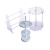 佑工信 移液管架 有机玻璃管架 刻度吸管架 单位：个 梯形单排（小） 
