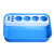 ABS治疗盘消毒盘换药杯塑料托盘全套不锈钢收纳盒 ABS换药盘30*24*5配瓶 蓝色