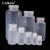 广口加厚塑料瓶HDPE塑料大口圆瓶聚PP白棕色样品留样瓶半透明试剂瓶8 5 30 60 125 PP(半透明)250ml,10个洁净包装