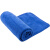 雨林军 超细纤维毛巾 清洁毛巾 纳米擦车巾 吸水抹布方巾 蓝色 35*75厘米（中厚） 单位：条