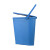 食安库 SHIANKU 食品级清洁工具 分色带盖刻度水桶 加厚塑料水桶 手提多功能清洁桶 6L 绿色 不含桶盖
