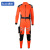 苏识 连体式水域湿式救援服 XXXL 橙色 件 1820012