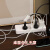 立式塔形插座多功能带USB充电办公多孔排插LED台灯带线插线板 4层-USB款【0.9米】T4U