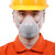 防尘口罩工业粉尘打磨木工防尘面罩灰尘喷漆防颗粒物半面罩 2101白色硅胶口罩1个
