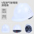 德威狮玻璃钢安全帽工地施工夏季透气国标加厚abs帽印字工地领导头盔男 V型透气玻璃钢按钮款白色