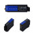 无线远程433M射频串口透传RS232/485收发数传电台模块 USB-LORA-10米天线 USB转rtu无线