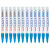 PX-21 小字油漆笔 0.8-1.2mm工业记号笔物流笔（可用于汽车补漆） 单位：支 浅蓝色12支装