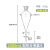 天玻  四氟活塞梨形分液漏斗  2000ml 